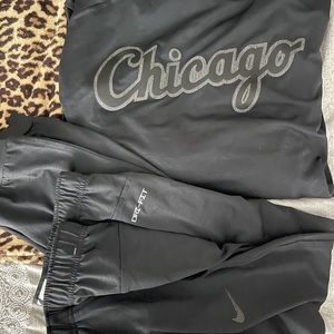Nike Dri-Fit Chicago White Sox Jacket/Joggers XL